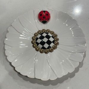 Mackenzie Childs lady Bug decor plate